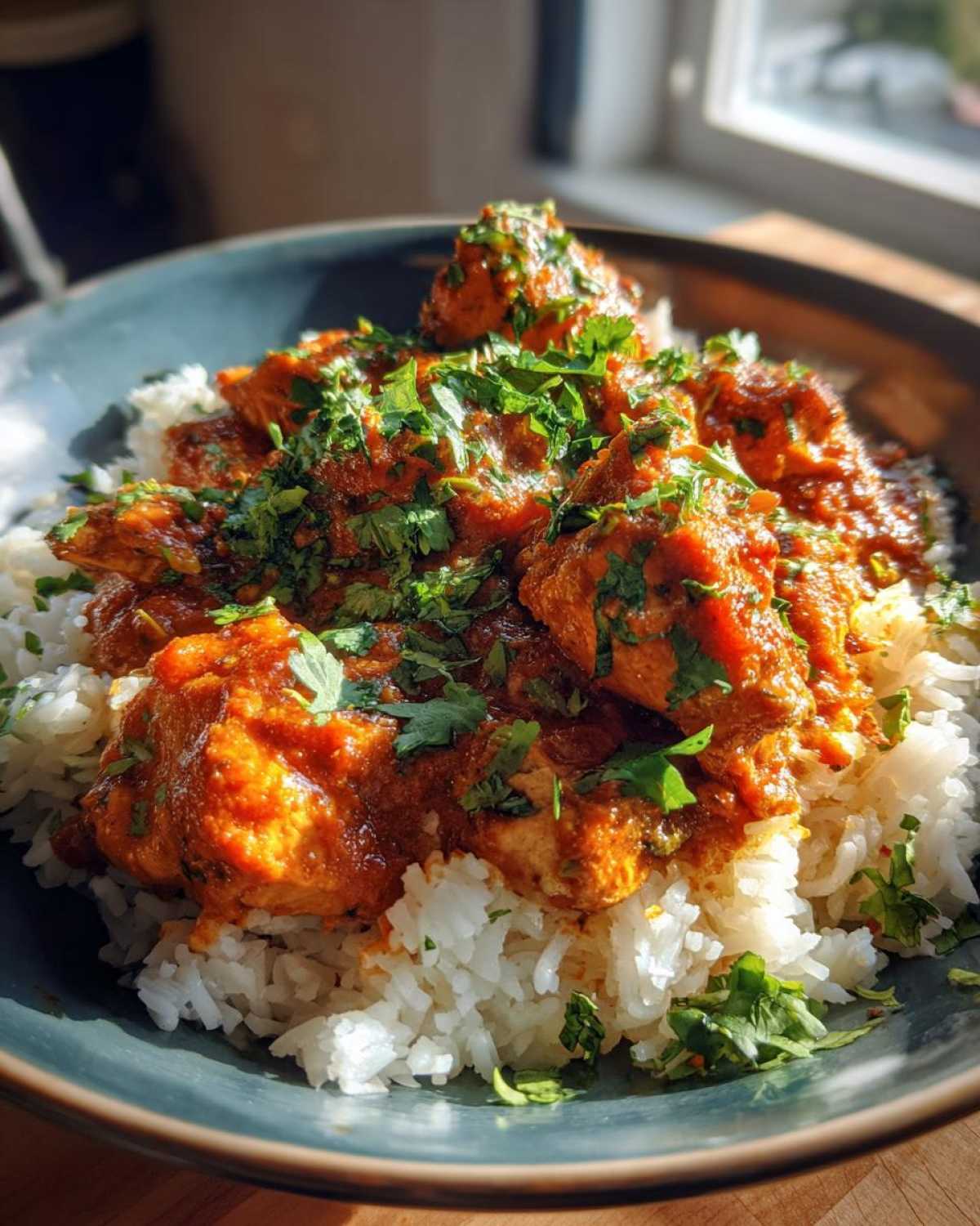 Chicken Tikka Masala over Basmati Rice - detail 3
