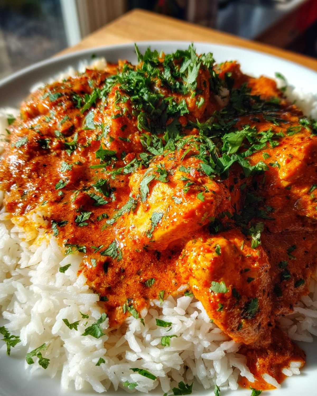 Chicken Tikka Masala over Basmati Rice - detail 4