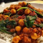 Chickpea and Spinach Curry