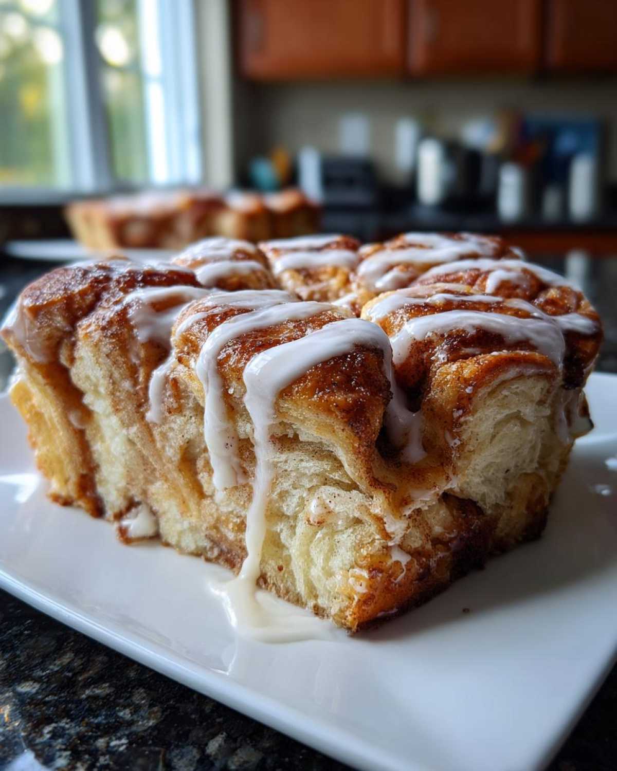 Cinnamon Roll Pull-Apart Bread - detail 3