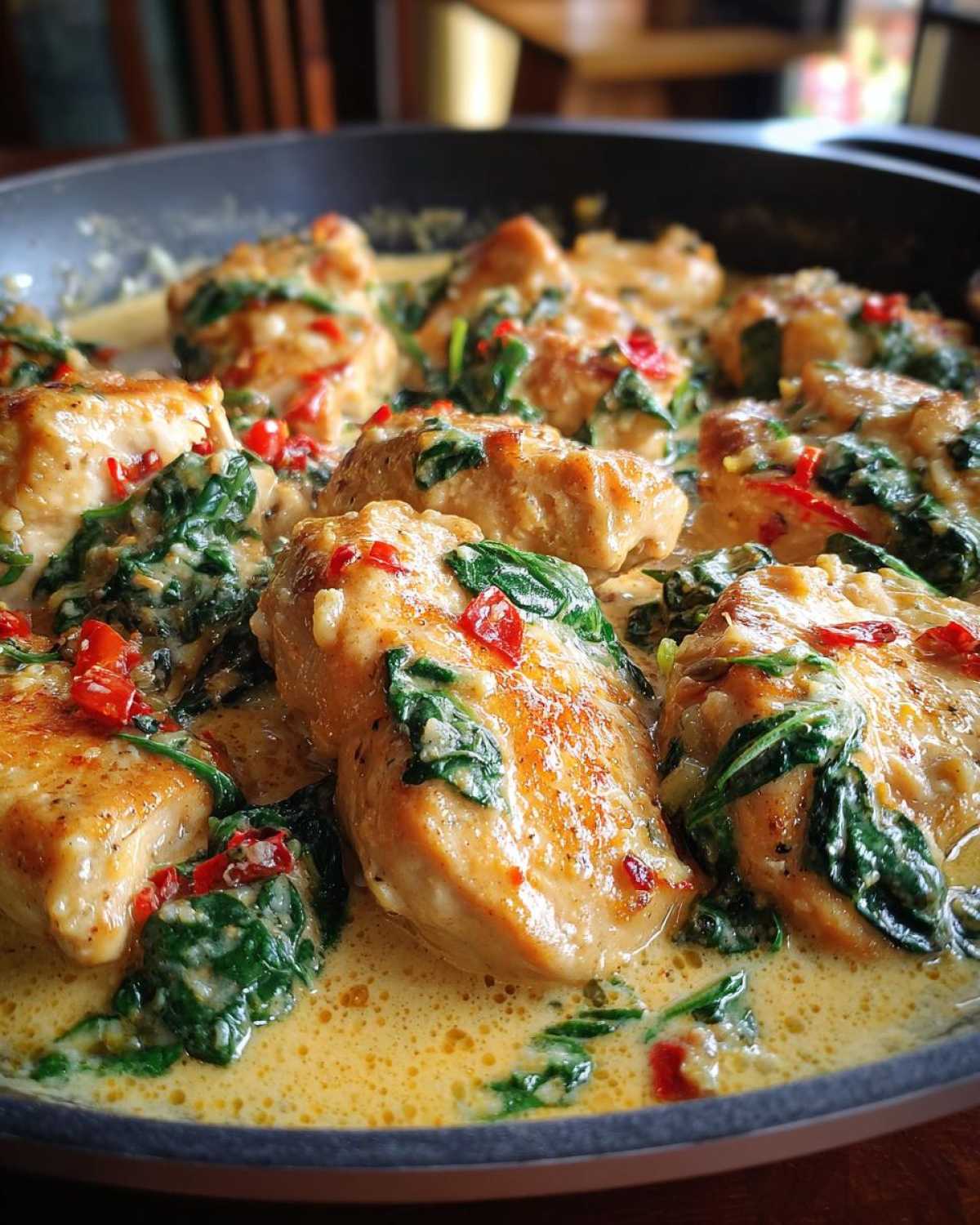Creamy Tuscan Chicken Skillet - detail 3