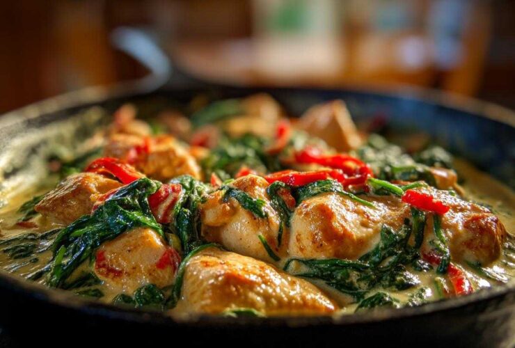 Creamy Tuscan Chicken Skillet