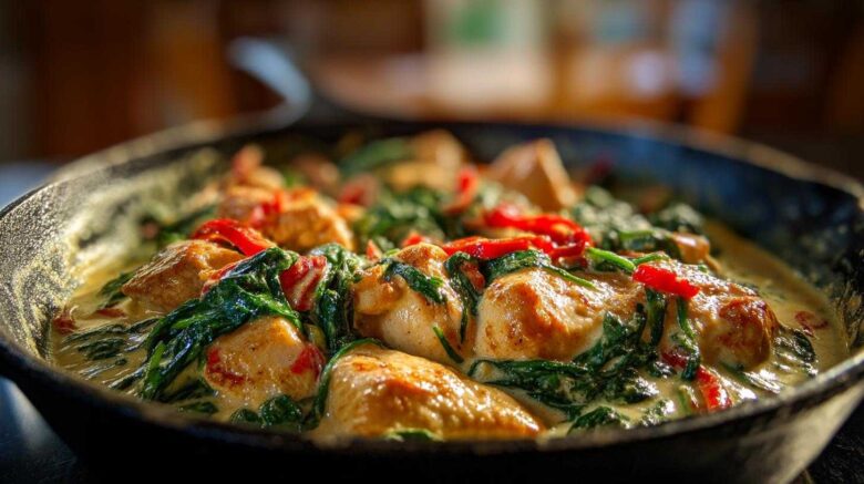 Creamy Tuscan Chicken Skillet