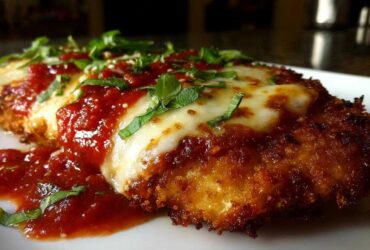 Crispy Baked Chicken Parmesan