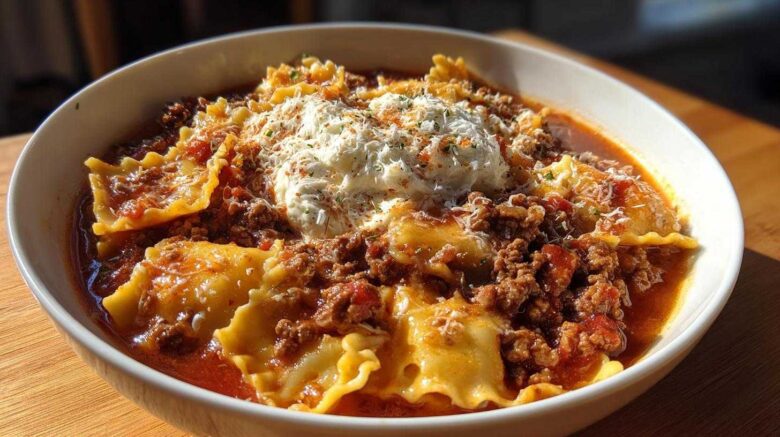 Danny Freeman’s One-Pot Lasagna Soup