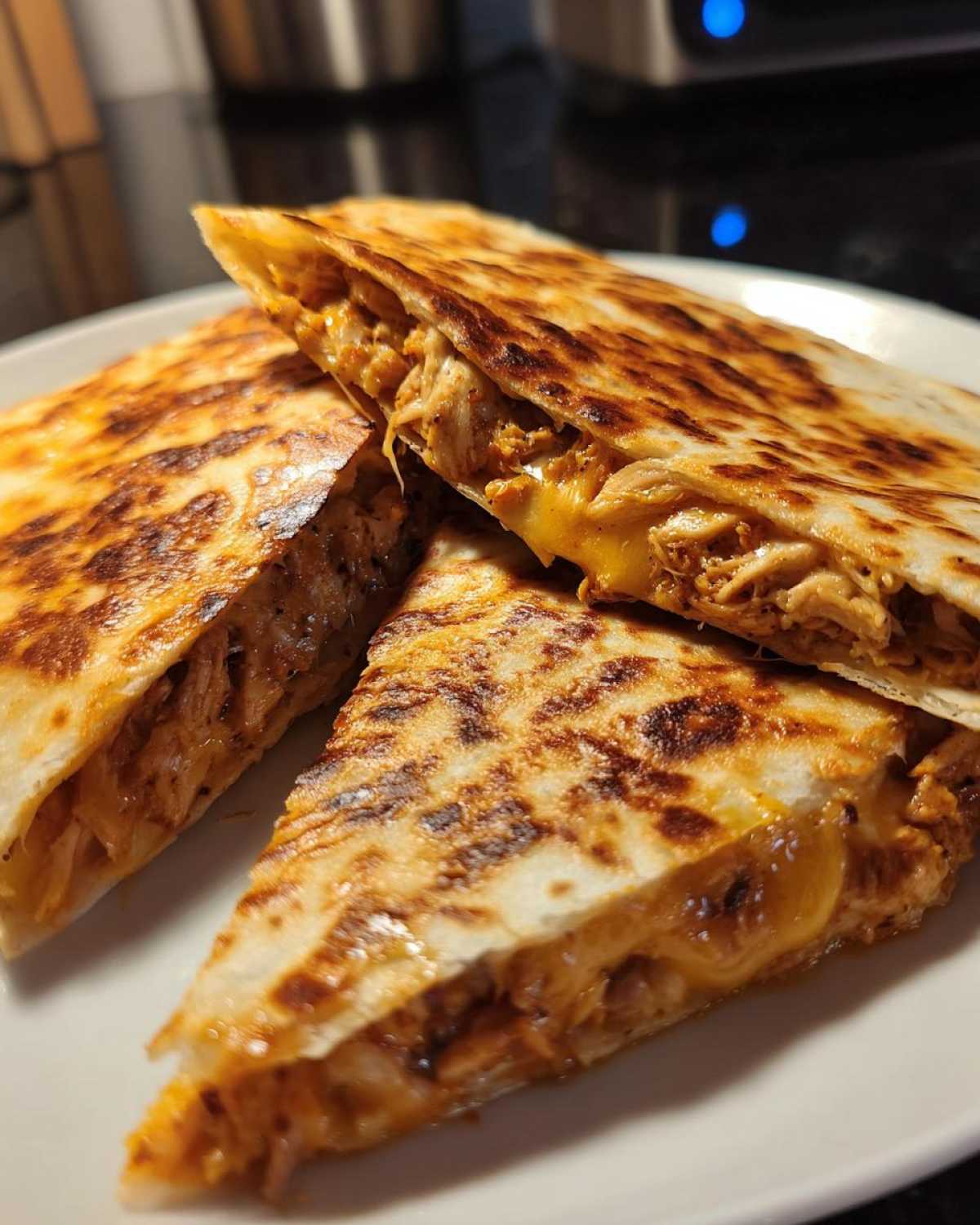 Easy Chicken Fajita Quesadillas - detail 2
