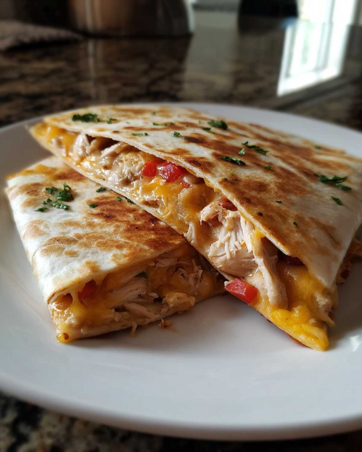 Easy Chicken Fajita Quesadillas - detail 3
