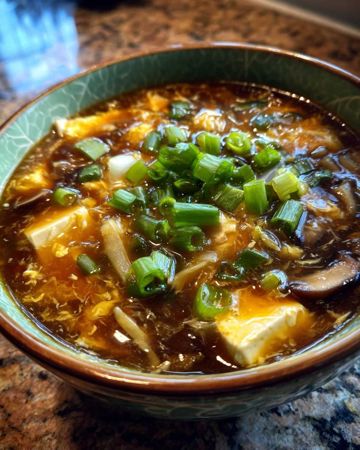Hot and Sour Soup (Chinese) - detail 4
