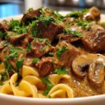 Instant Pot Beef Stroganoff
