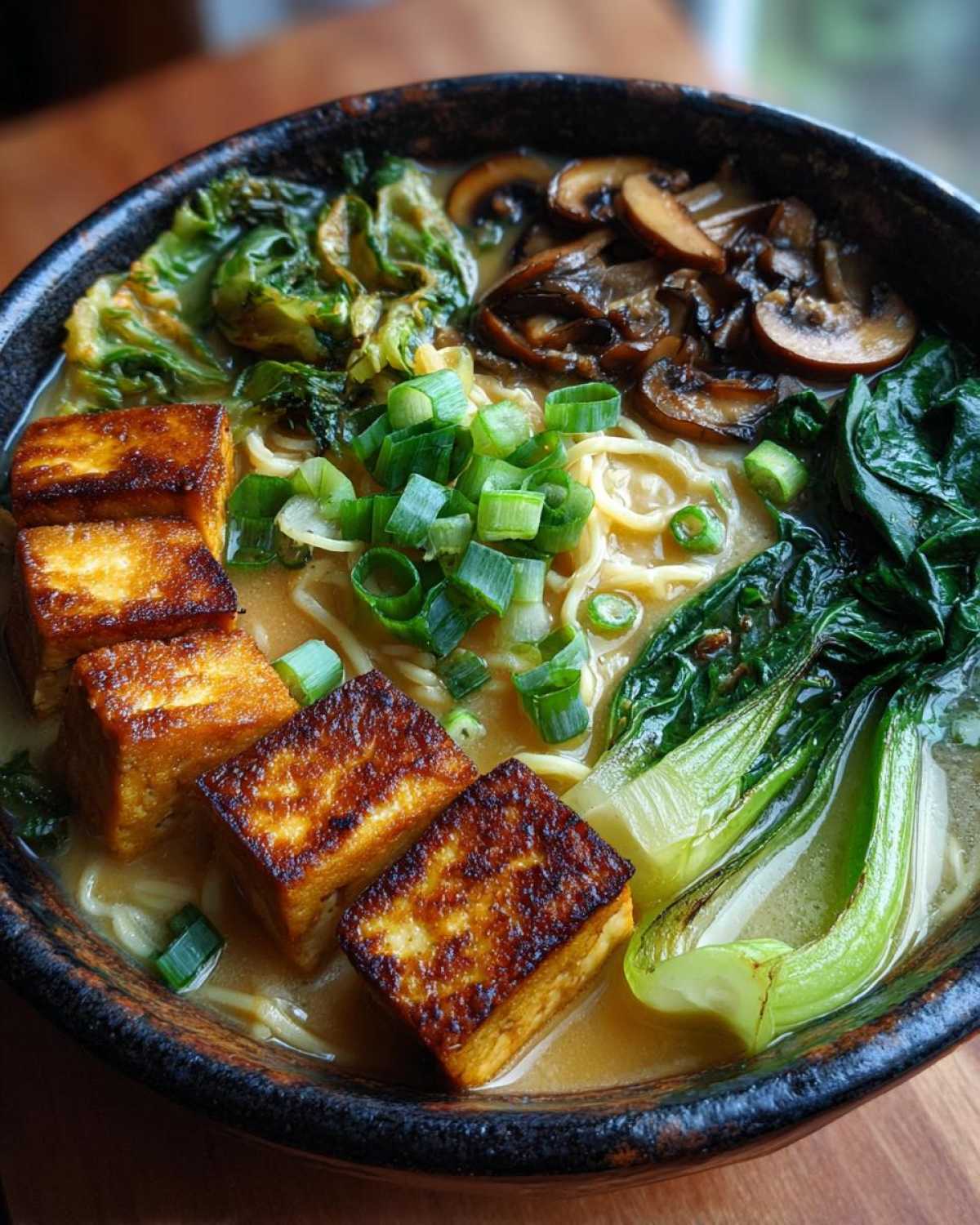 Japanese Miso Ramen with Tofu - detail 2