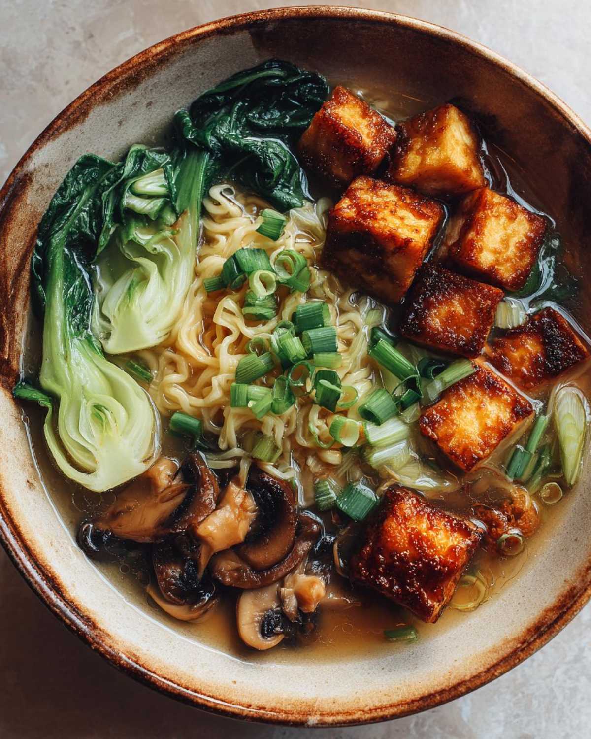 Japanese Miso Ramen with Tofu - detail 3