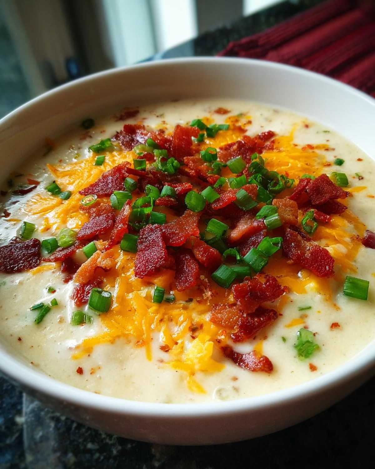 Loaded Baked Potato Soup - detail 2