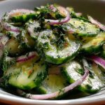 Logan Moffitt’s Tangy Cucumber Salad