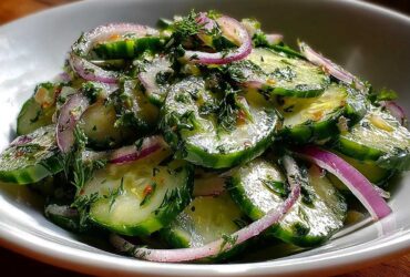 Logan Moffitt’s Tangy Cucumber Salad