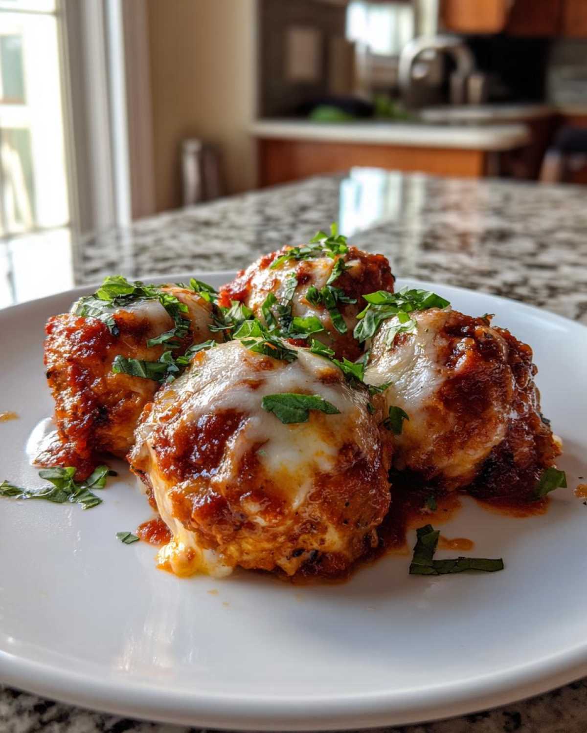 Mini Chicken Parmesan Meatballs - detail 1