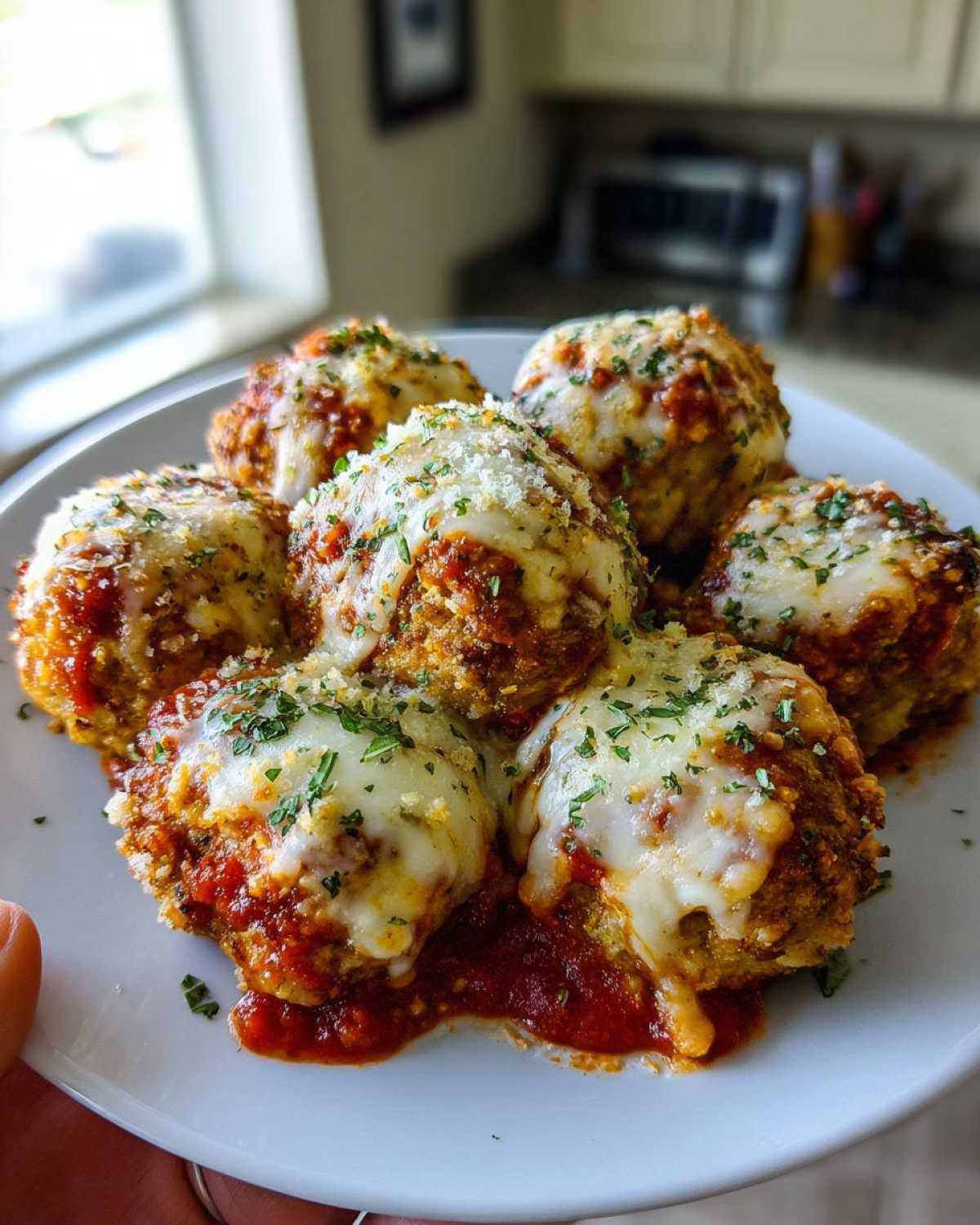 Mini Chicken Parmesan Meatballs - detail 2