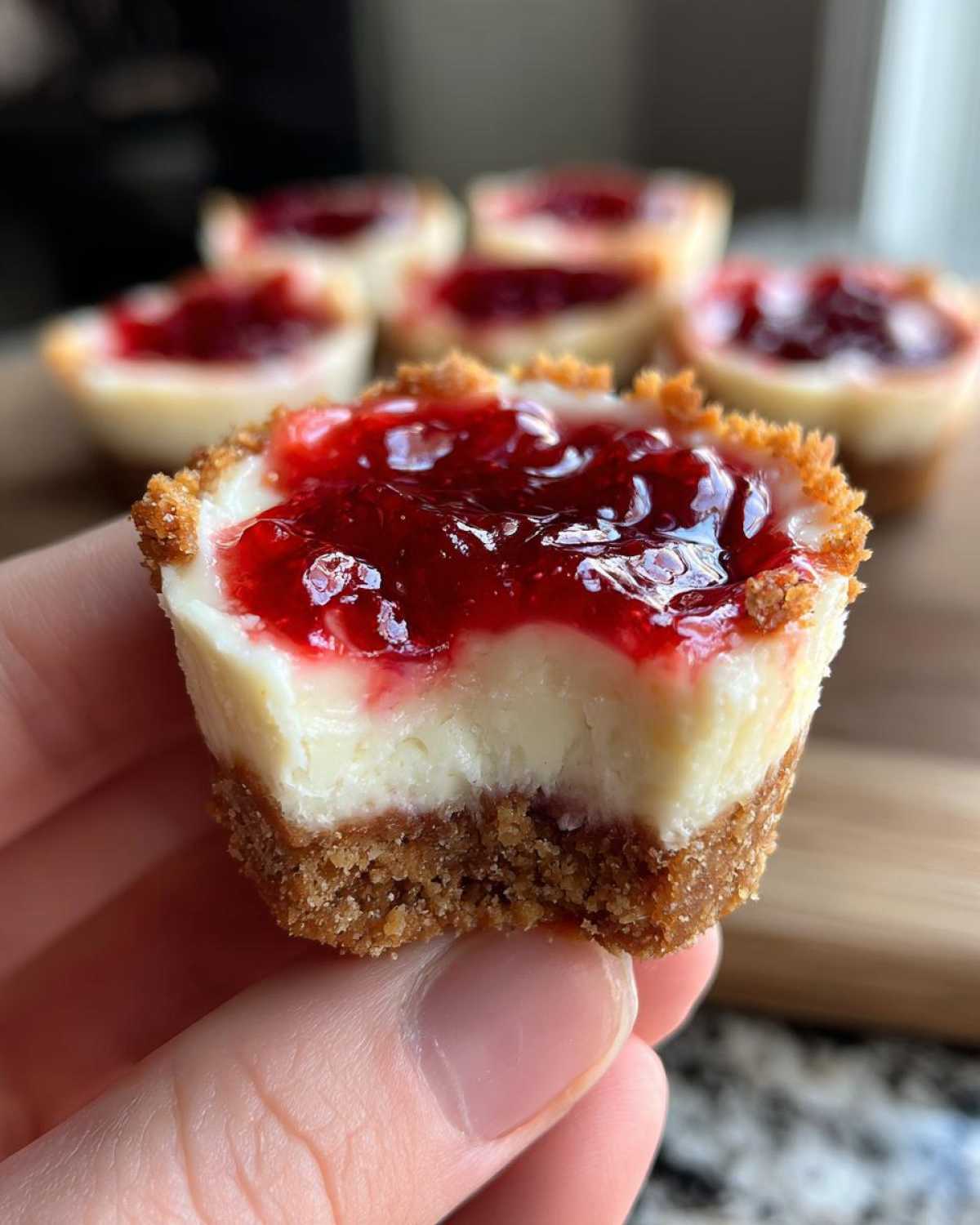 No-Bake Strawberry Cheesecake Bites - detail 2