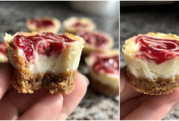 No-Bake Strawberry Cheesecake Bites