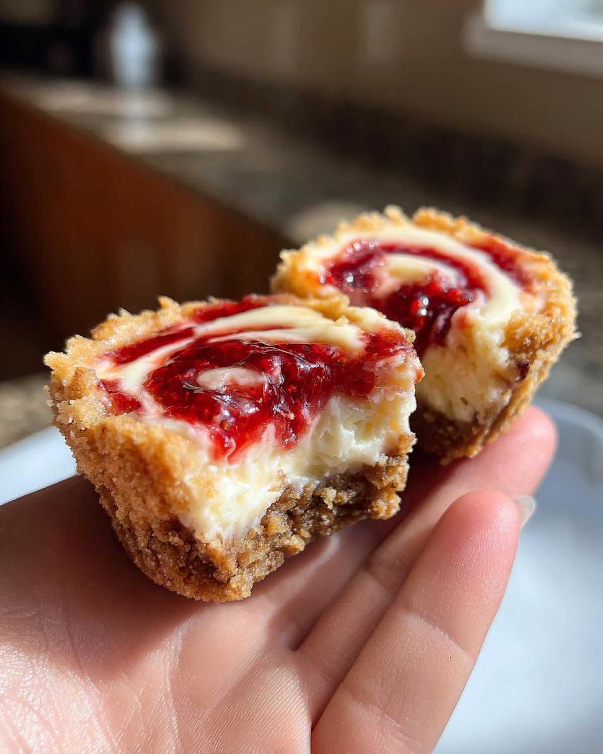 No-Bake Strawberry Cheesecake Bites - detail 4