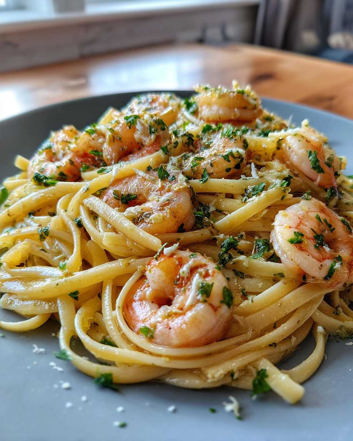 One-Pan Lemon Garlic Shrimp Pasta - detail 4