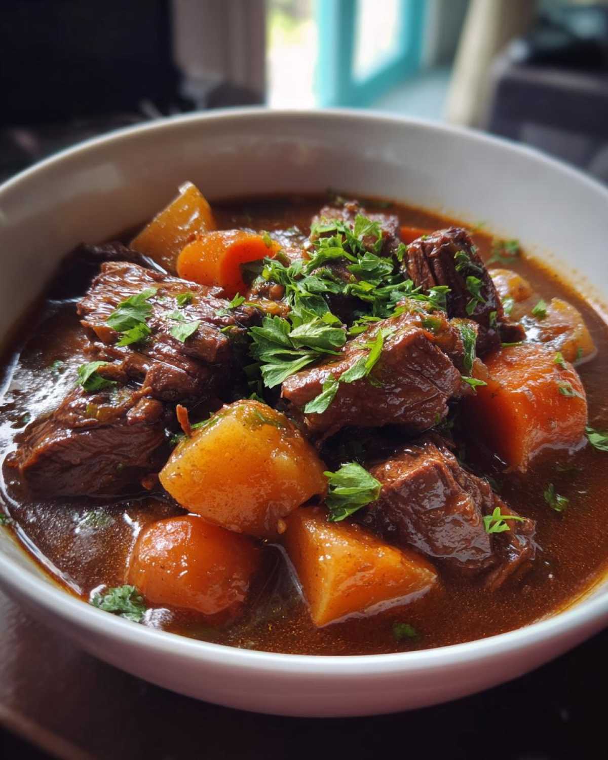 One-Pot Beef and Guinness Stew - detail 4