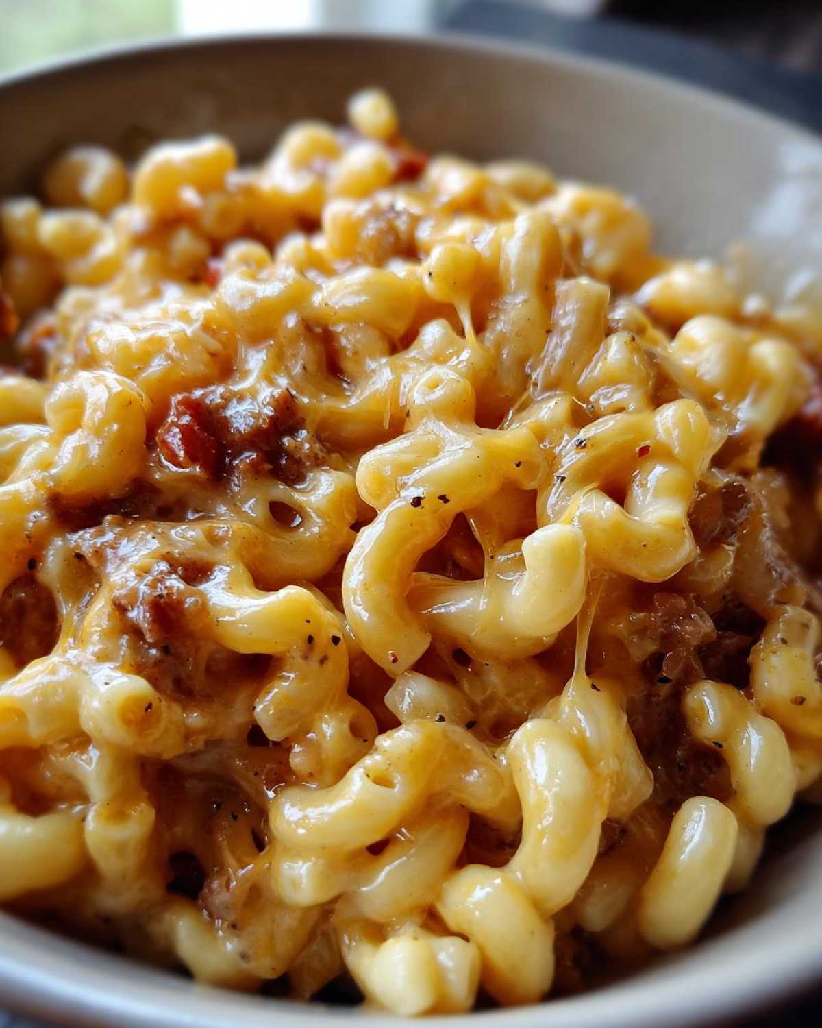 One-Pot Chili Mac and Cheese - detail 2
