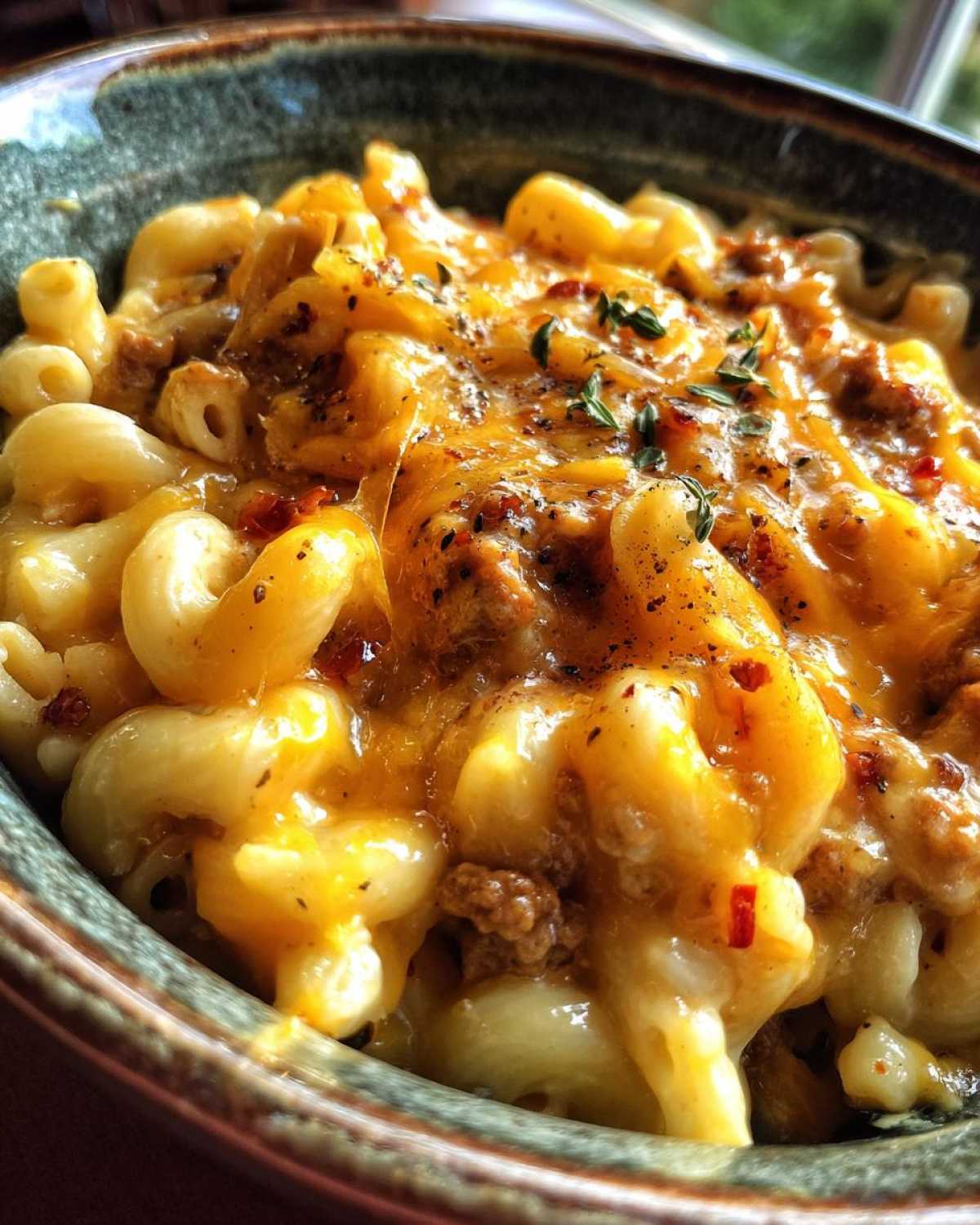 One-Pot Chili Mac and Cheese - detail 4