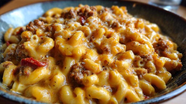 One-Pot Chili Mac and Cheese