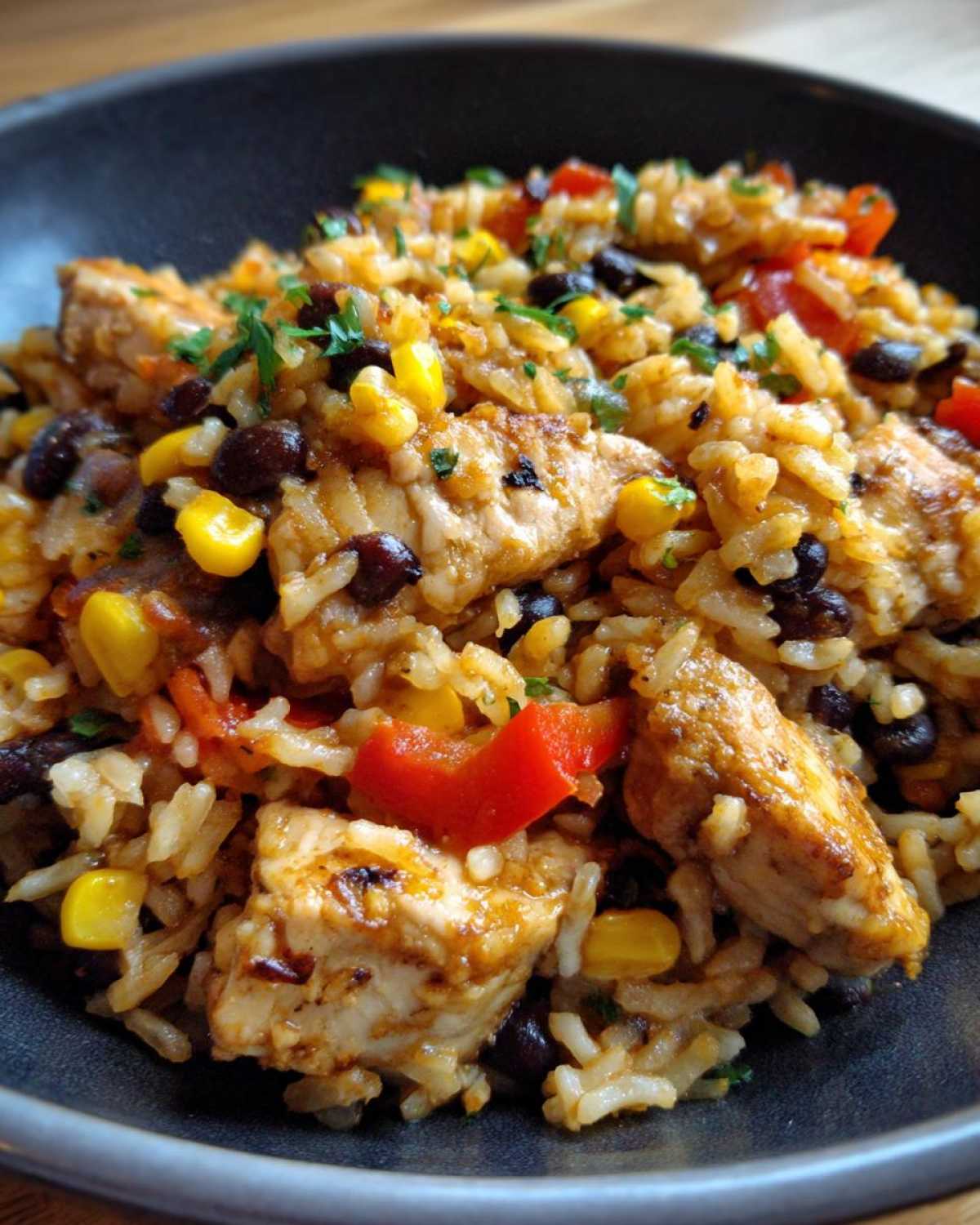 One-Skillet Southwest Chicken and Rice - detail 1
