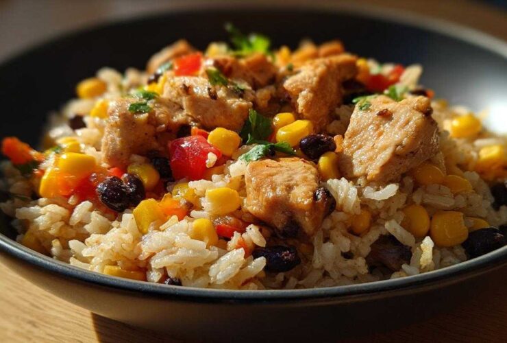 One-Skillet Southwest Chicken and Rice