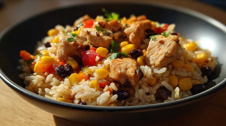 One-Skillet Southwest Chicken and Rice