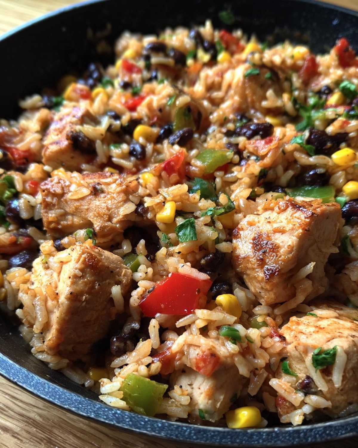 One-Skillet Southwest Chicken and Rice - detail 2