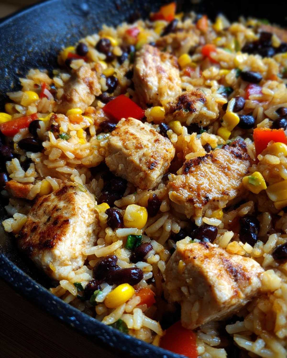 One-Skillet Southwest Chicken and Rice - detail 4