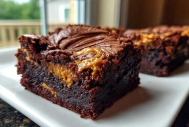 Peanut Butter Fudge Brownies
