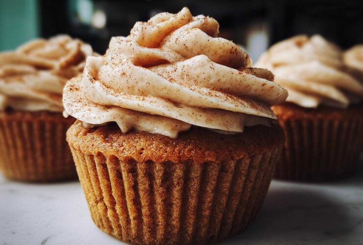 Pumpkin Spice Latte Cupcakes