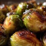 Roasted Brussels Sprouts with Balsamic Glaze