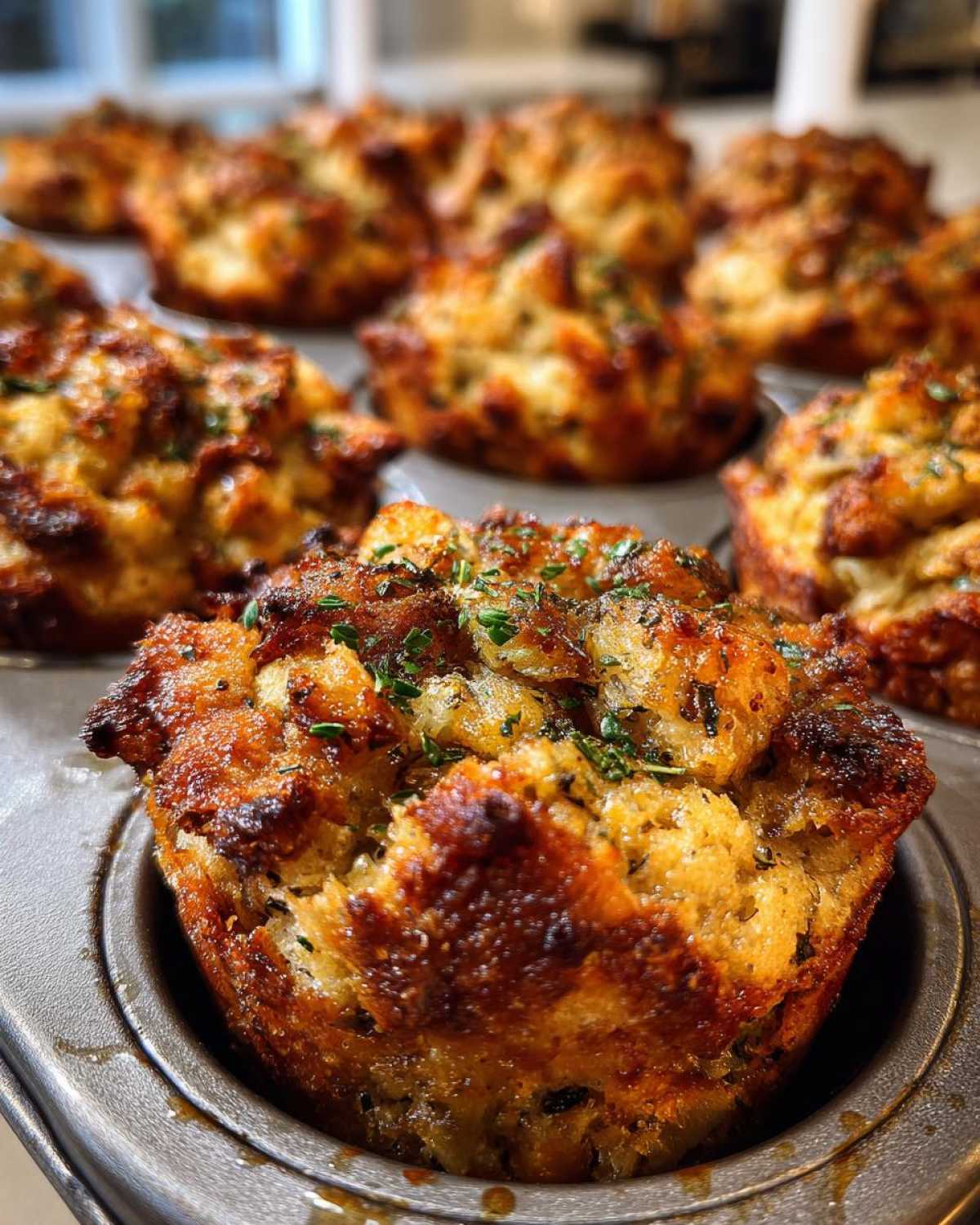 Savory Stuffing Muffins - detail 3