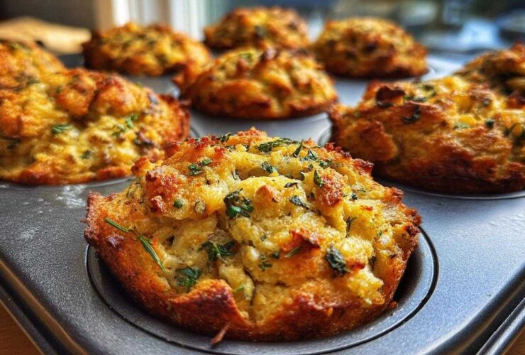 Savory Stuffing Muffins