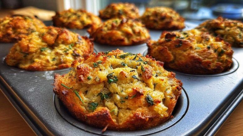 Savory Stuffing Muffins