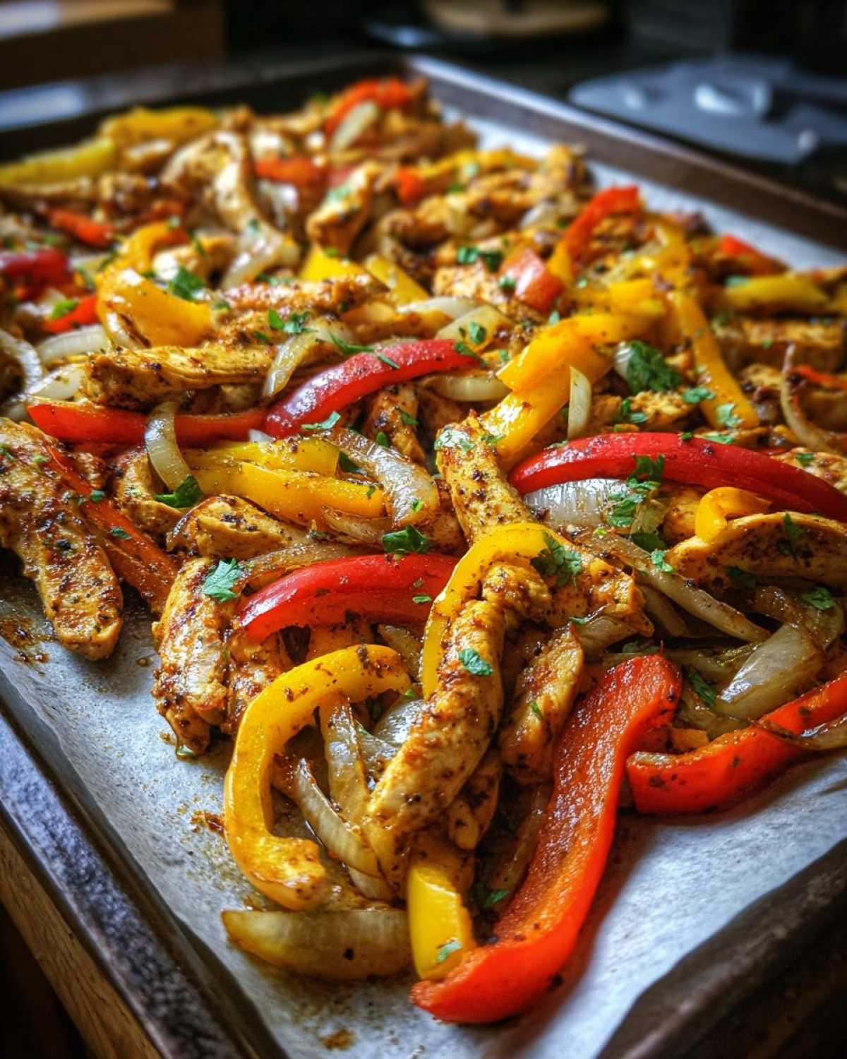 Sheet Pan Chicken Fajitas - detail 3
