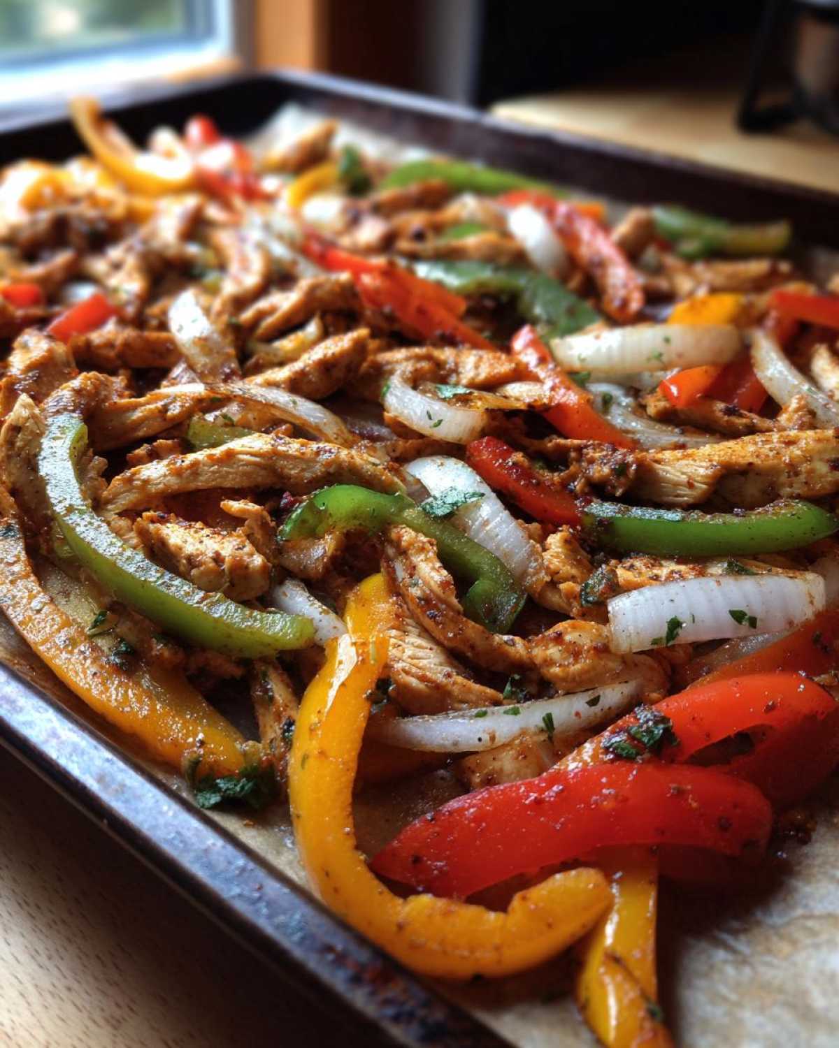Sheet Pan Chicken Fajitas - detail 4
