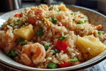 Shrimp Fried Rice with Pineapple