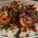Shrimp and Grits with Bacon