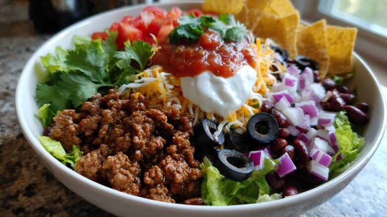 Tex-Mex Taco Salad Bowl