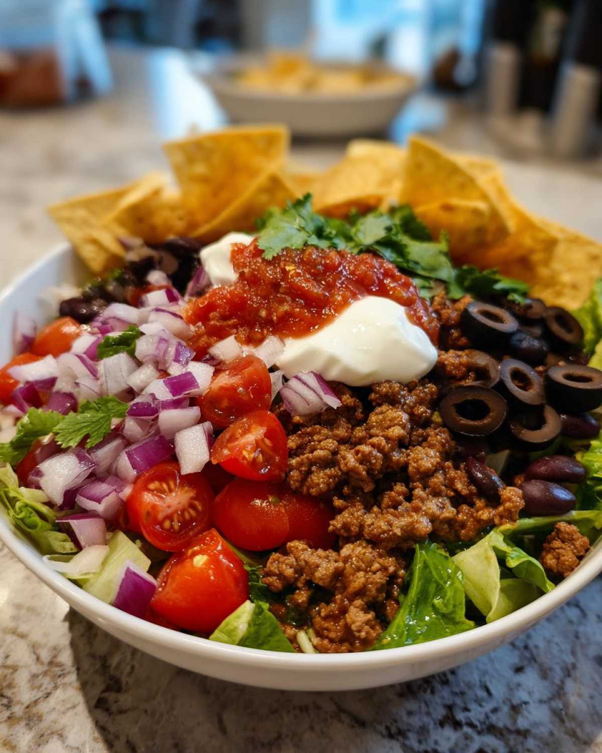 Tex-Mex Taco Salad Bowl - detail 2