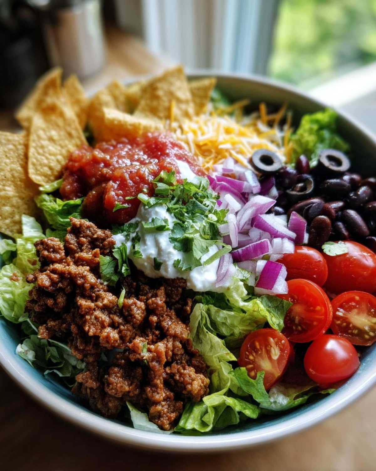 Tex-Mex Taco Salad Bowl - detail 3