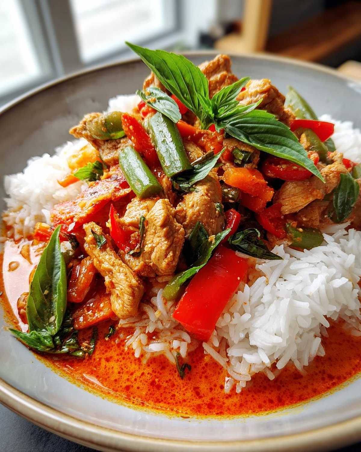 Thai Red Curry Chicken - detail 1