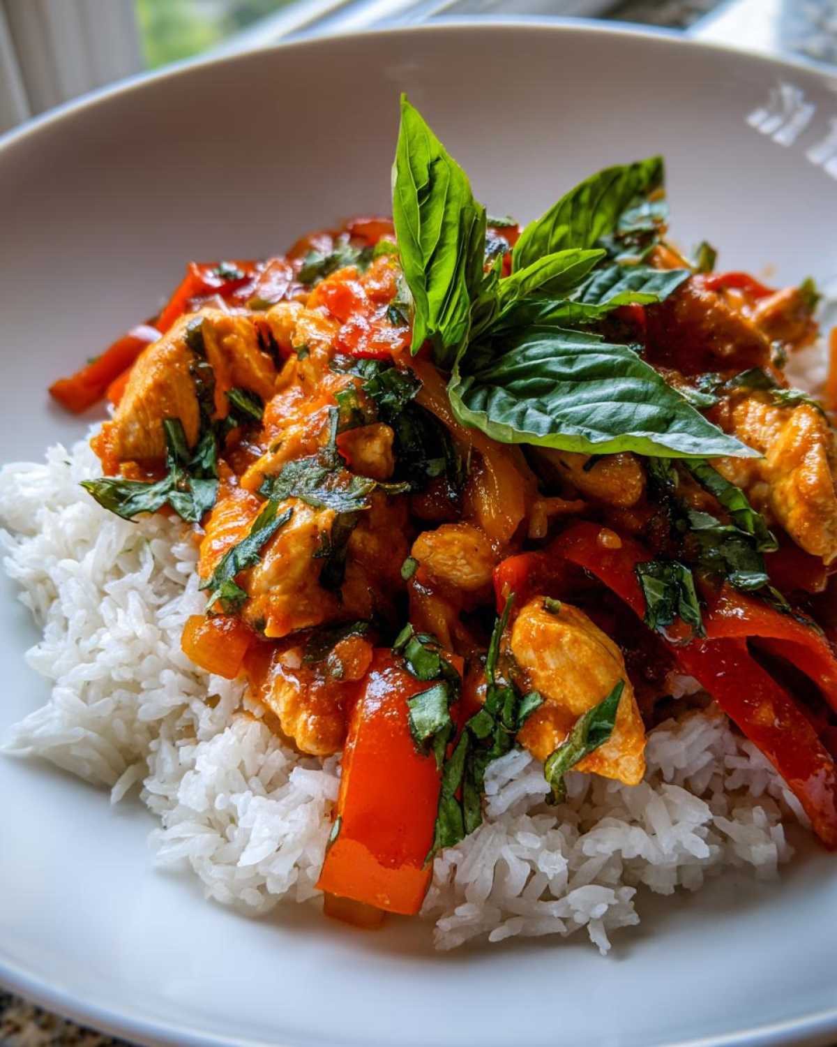 Thai Red Curry Chicken - detail 2