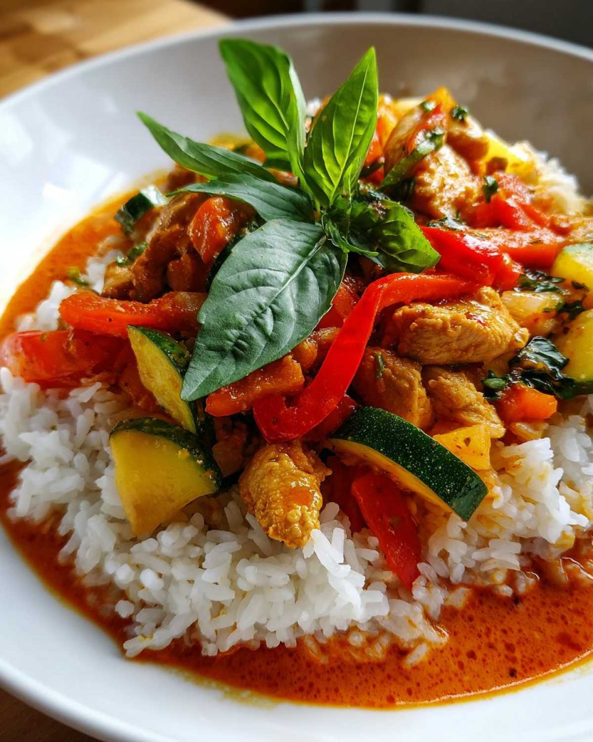 Thai Red Curry Chicken - detail 4