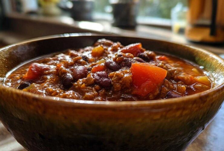 Turkey and Black Bean Chili